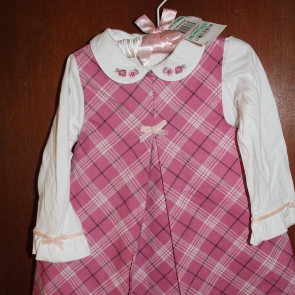 *NEW* Classic plaid 18mos dress - Picture 1 of 4